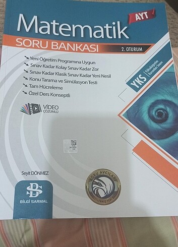 Bilgi Sarmal AYT Matematik Soru Bankası 