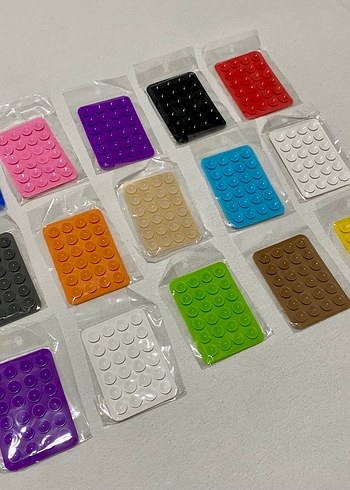 Çok Renkli Telefon Vantuzu - Görsel 2