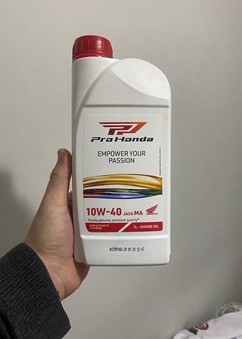 Honda Marka 10W-40 Motosiklet Yağı 1 Litre - Görsel 3