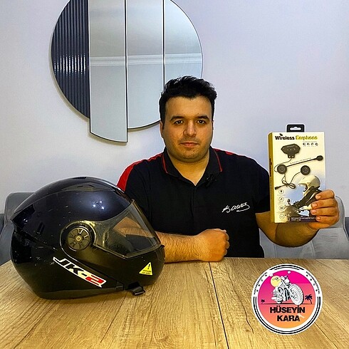 HELMET BT-12 İNTERCOM KASK KULAKLIK - Görsel 4