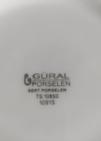 Beyaz Sarı Kenarlı Yemek Tabağı ve Kasesi - Görsel 7