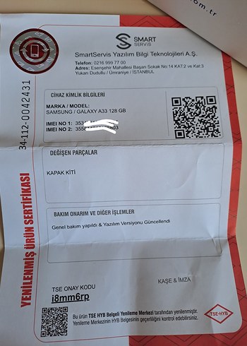 Galaxy a33 5g garantili - Görsel 3