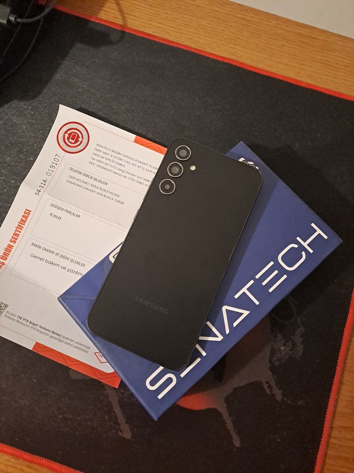 Galaxy A34 sıfır ayarında - Görsel 2