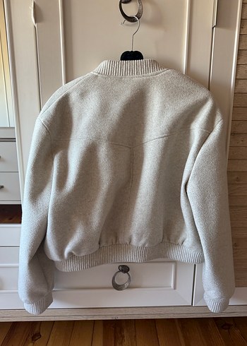 Zara Düğmeli Midi Kadın Ceket - Görsel 3