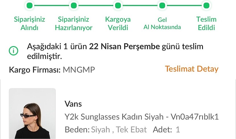 Vans güneş gözlüğü - Görsel 3