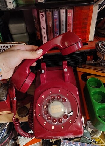 American Vintage Çevirmeli Masa Üzeri Telefon