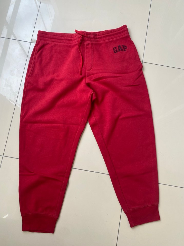 GAP Kırmızı Erkek Eşofman Altı - Görsel 2