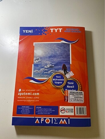 TYT Matematik Soru Bankası Apotemi Yayınları
