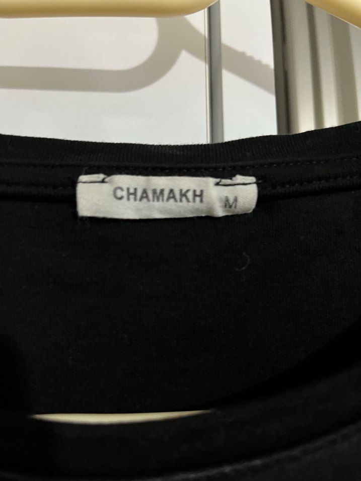 Kadın Siyah Kısa Kollu Crop Top - Görsel 4