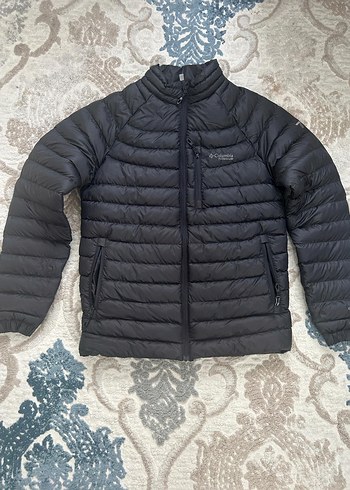 Columbia titanium Gold Termal Şişme Siyah Mont