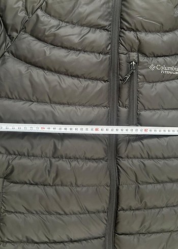 l Beden siyah Renk Columbia titanium Gold Termal Şişme Siyah Mont