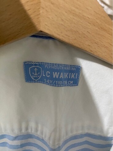 LC Waikiki Lcwaikiki 5-6 yaş uzun kollu nevi beyaz gömlek
