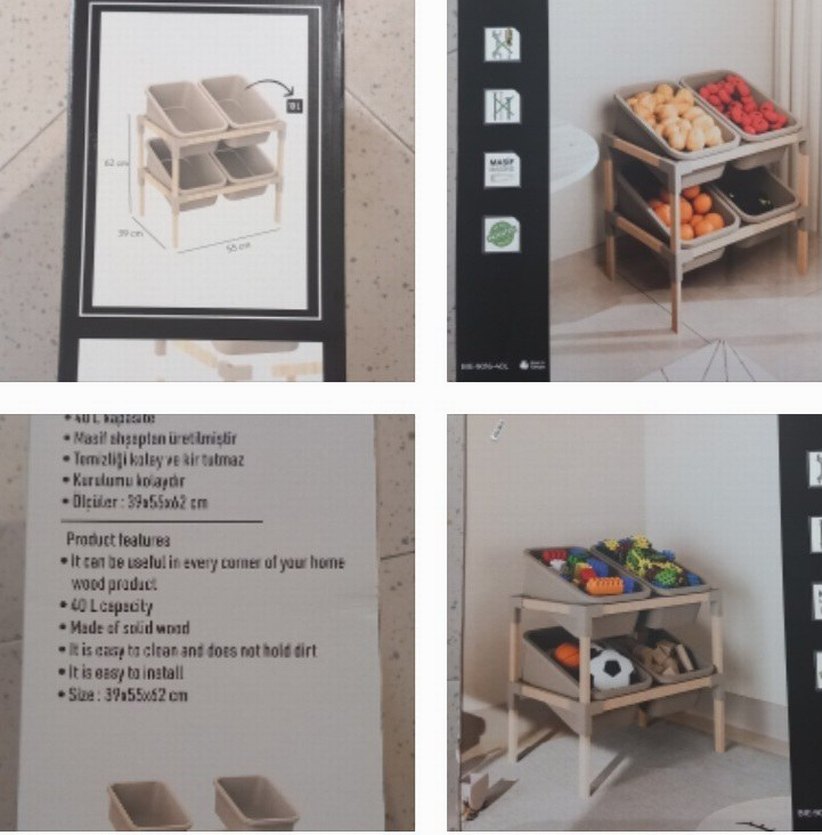 çok amaçlı Çocuk Oyuncak Düzenleyici - Görsel 5