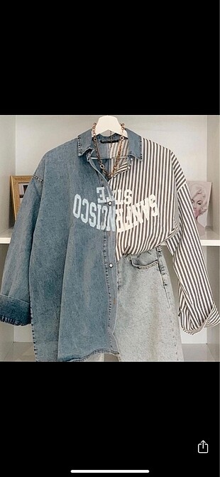 oversize gömlek