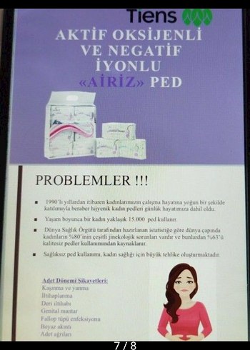 tiens airiz ped 6li set - Görsel 8