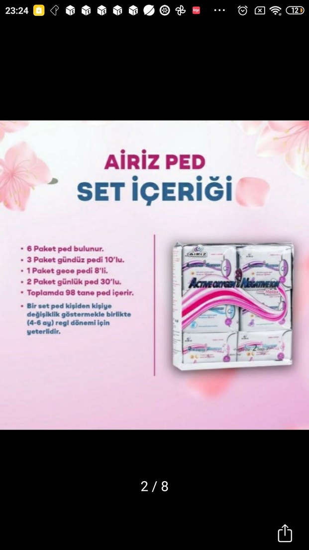 tiens airiz ped 6li set - Görsel 3