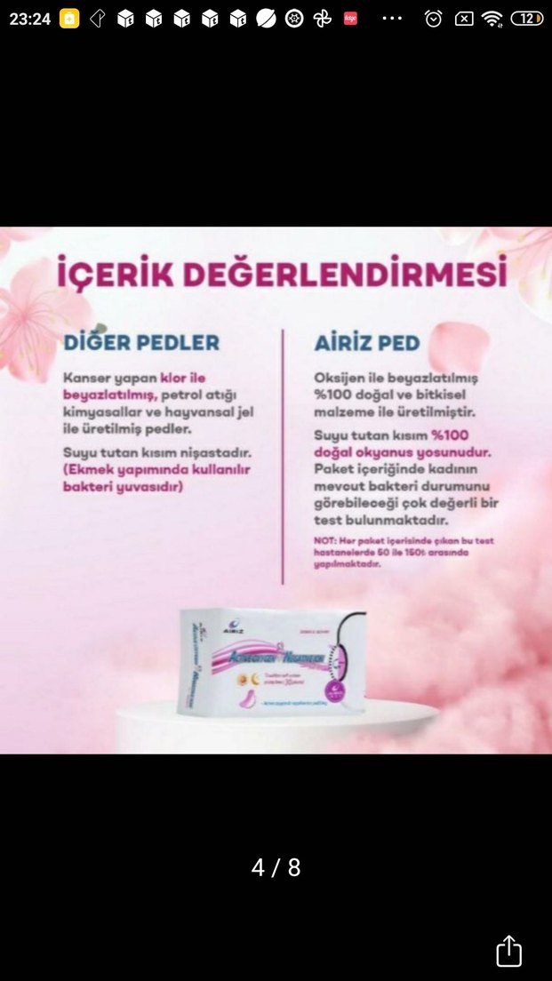 tiens airiz ped 6li set - Görsel 5