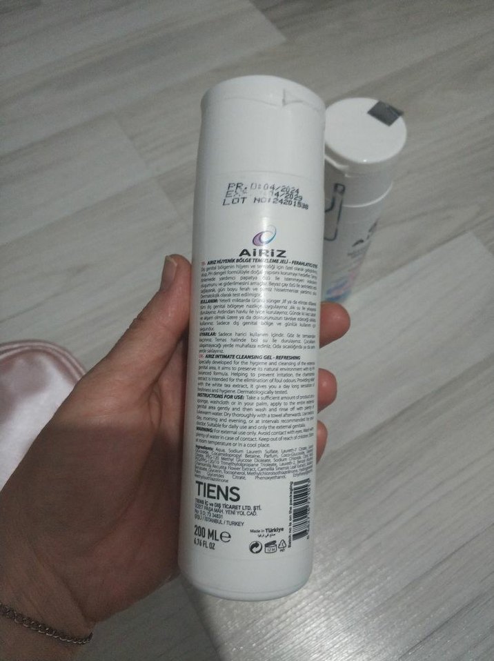 AiRiZ Kadınlar için Hijyenik Temizleme Jeli - Görsel 2