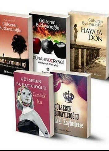 Gülseren Budayicioglu 5 kitap set 