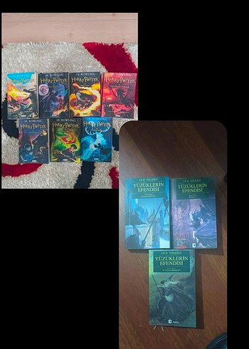 Harry Potter ve Yüzüklerin Efendisi Kitap Seti