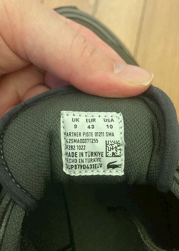 Lacoste Lacoste Yeşil Erkek Spor Ayakkabı
