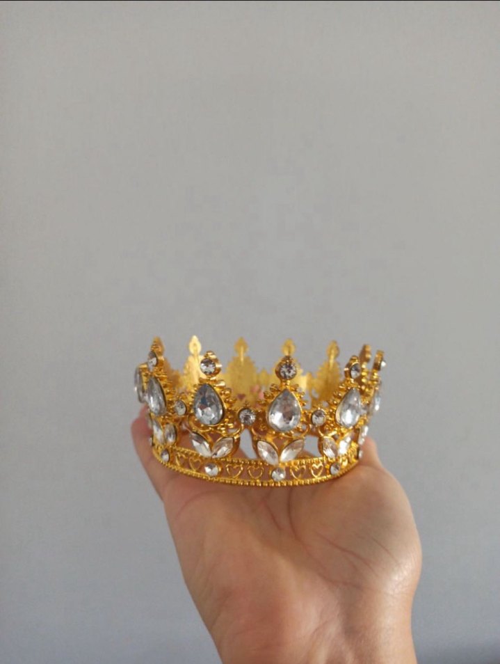 Gold Parlak Çocuk Takı Renkli Desenli - Görsel 2