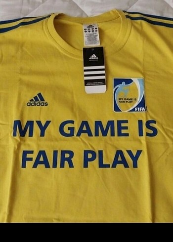 xl Beden sarı Renk Sarı Erkek Spor Tişörtü - Adidas