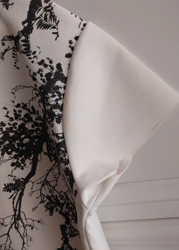 Baskılı krem Kısa Kollu Tişört - Görsel 3