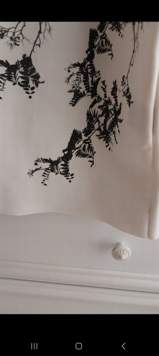 Baskılı krem Kısa Kollu Tişört - Görsel 4