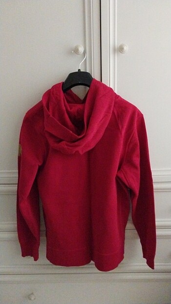 12-13 Yaş Beden kırmızı Renk Sweatshirt