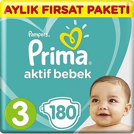 3 Numara Prima Bebek Bezi