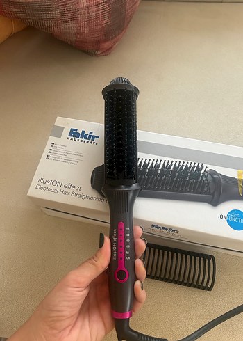 Fakir Illusion Effect Elektrikli Saç Düzleştirici Fırça - Görsel 3