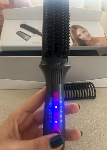 Fakir Illusion Effect Elektrikli Saç Düzleştirici Fırça - Görsel 6