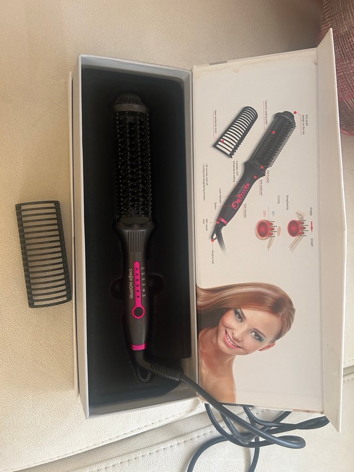 Fakir Illusion Effect Elektrikli Saç Düzleştirici Fırça - Görsel 4