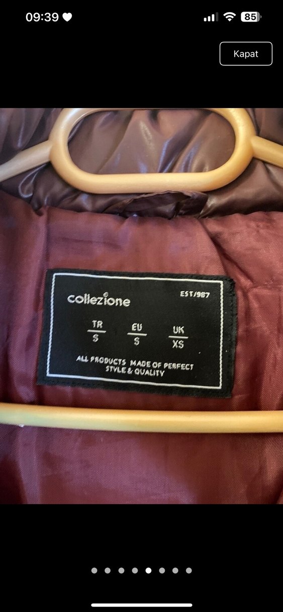 Şişme Kadın Mont, Fermuarlı, Midi Boy - Görsel 5