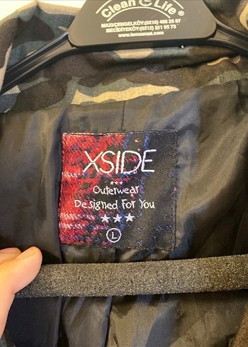 Kadın Kamuflaj Deri Ceket - Görsel 4