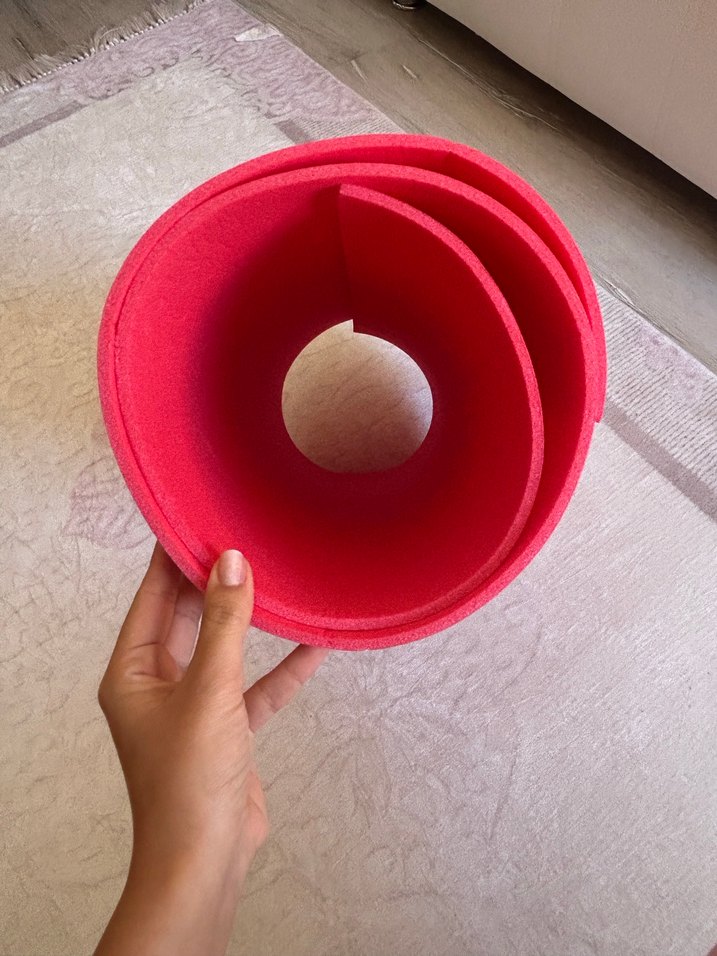 Kırmızı Egzersiz Matı - Görsel 3