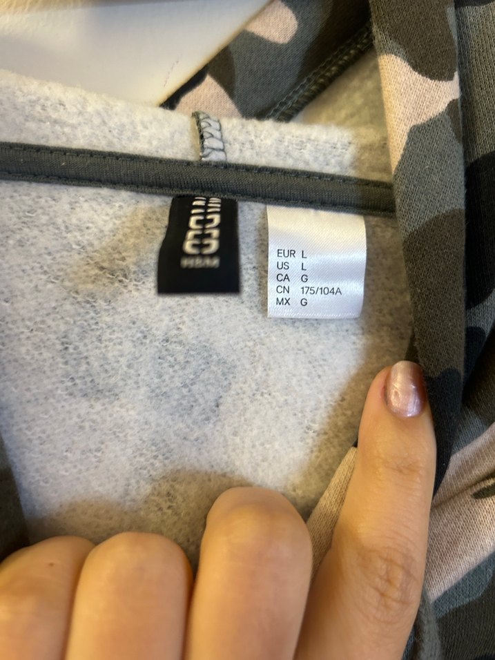 Kapüşonlu Kamuflaj Kadın Sweatshirt - Görsel 5