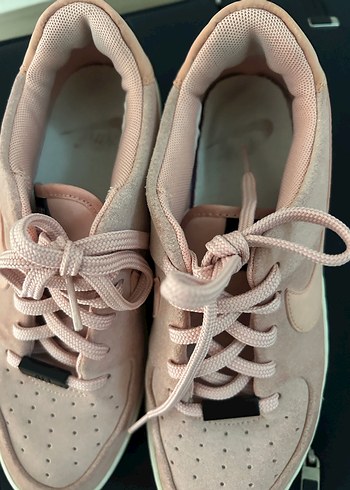 Pembe Platform Topuklu Kadın Spor Ayakkabı - Görsel 5