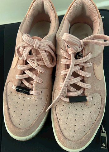 Pembe Platform Topuklu Kadın Spor Ayakkabı - Görsel 3