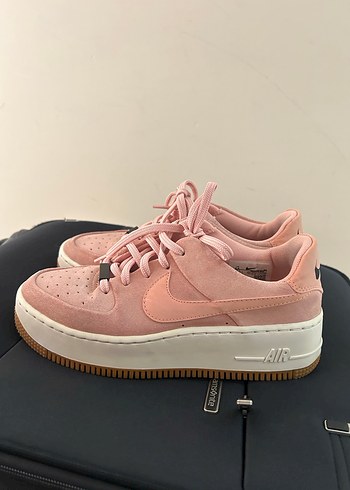 Pembe Platform Topuklu Kadın Spor Ayakkabı - Görsel 4