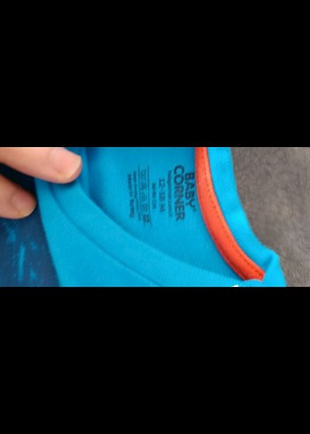 Mavi Süper Kahraman Bebek Takımı - Görsel 3