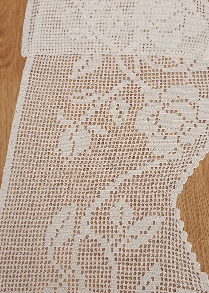 Dantel güneşlik  perde ucu - Görsel 2