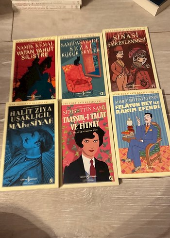 Türk Edebiyatı Klasikleri Seti - 6 Kitap