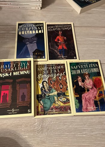 Türk Edebiyatı Klasikleri Seti - 5 Kitap