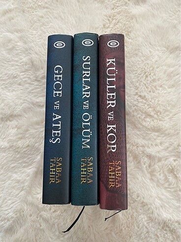Sabaa Tahir üç ciltli kitap set