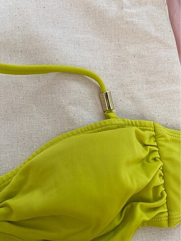 40 Beden yeşil Renk H&M bikini üstü