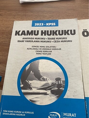 Kpss A Alan hukuk kitapları Murat