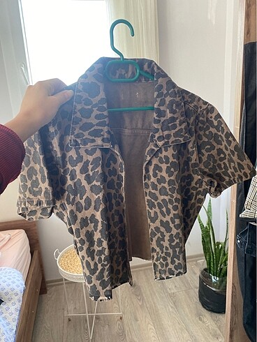 Leopar kot ceket