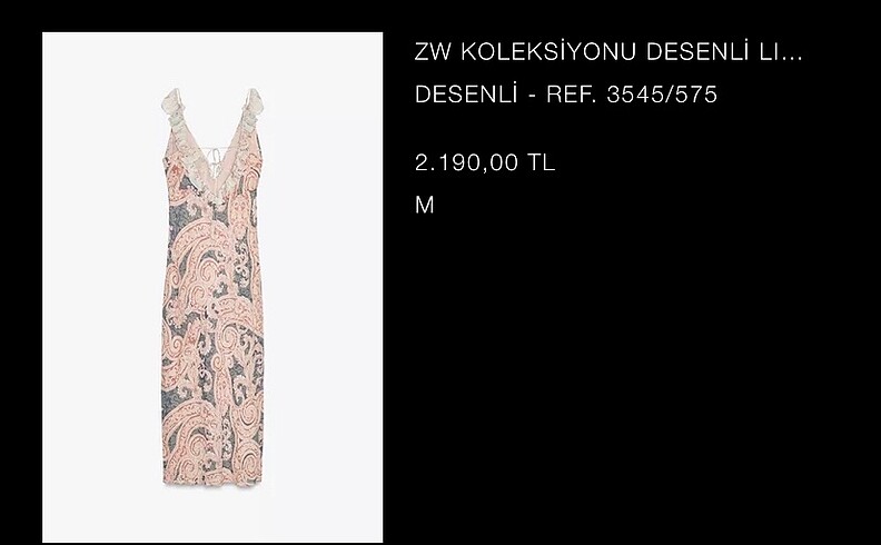Zara Zara elbise